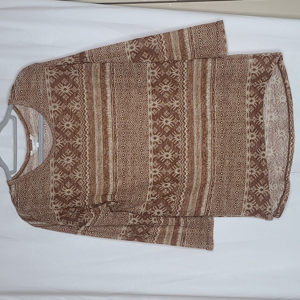 Brown Charming Charlie's sweater medium